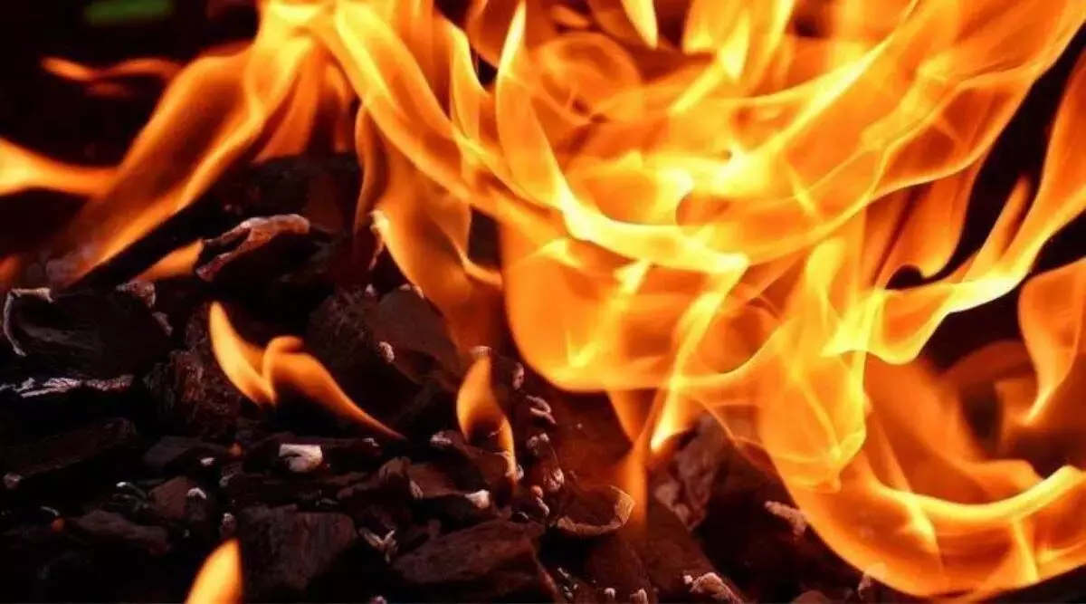 कुरनूल में चुनाव प्रचार के दौरान हेयलोफ्ट्स आग में नष्ट हो गए