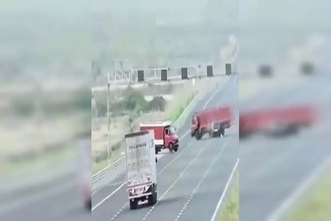 6 लोगों की मौत का LIVE वीडियो, सारी लापरवाही ट्रक चालक की