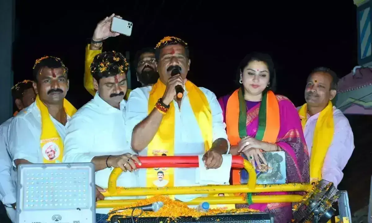 गंता श्रीनिवास राव के चुनाव अभियान ने YSRCP MPP के गृह गांव में गति पकड़ ली है