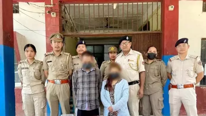 दापोरिजो पुलिस ने दो ड्रग तस्करों को गिरफ्तार किया