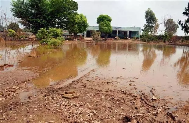 पिछले साल बाढ़ से प्रभावित लोहियां के स्कूलों में छात्र संख्या में गिरावट देखी गई