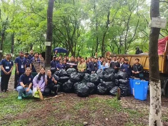 समाज सेवा का संचालन किया गया