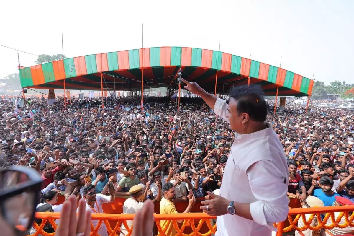 असम के मुख्यमंत्री हिमंत बिस्वा सरमा ने मतदाताओं से आग्रह किया