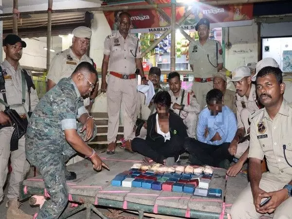 असम पुलिस ने कछार में 3 करोड़ रुपये की हेरोइन जब्त की; 3 आरोपी पकड़े गए