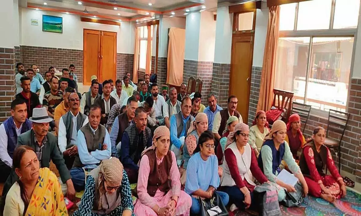 हिमाचल प्रदेश किसान सभा ने लूहरी परियोजना समझौते पर चर्चा के लिए बैठक की