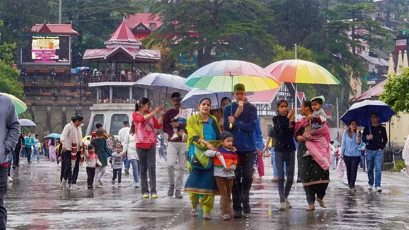 मौसम विभाग ने कल सभी जिलों में बारिश की पीली चेतावनी जारी की