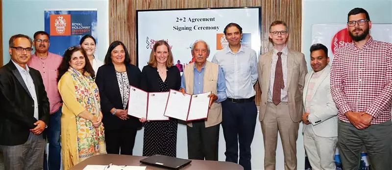 सोलन विश्वविद्यालय और यूके कॉलेज ने समझौते पर हस्ताक्षर किये