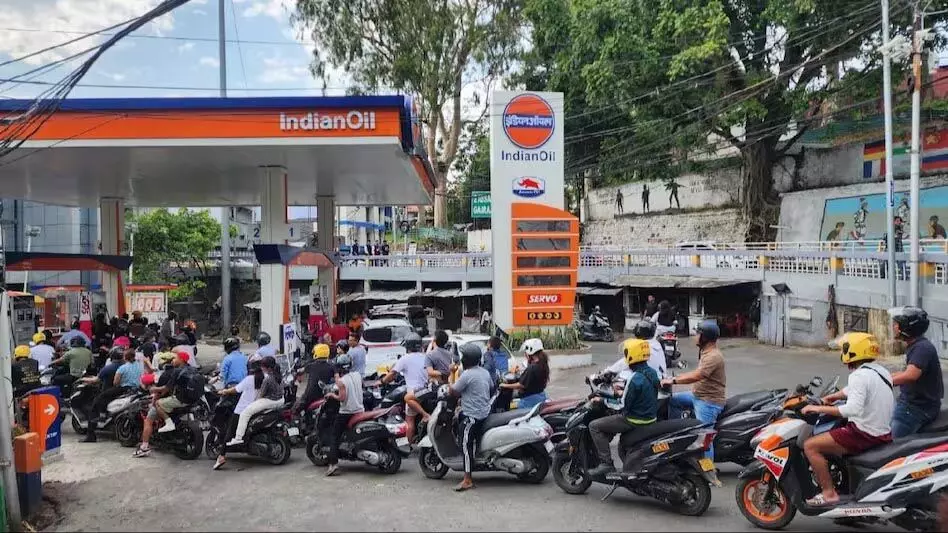 ईंधन संकट के बीच मिजोफेड के पेट्रोल पंपों ने एक दिन में 32,000 लीटर से अधिक की बिक्री की