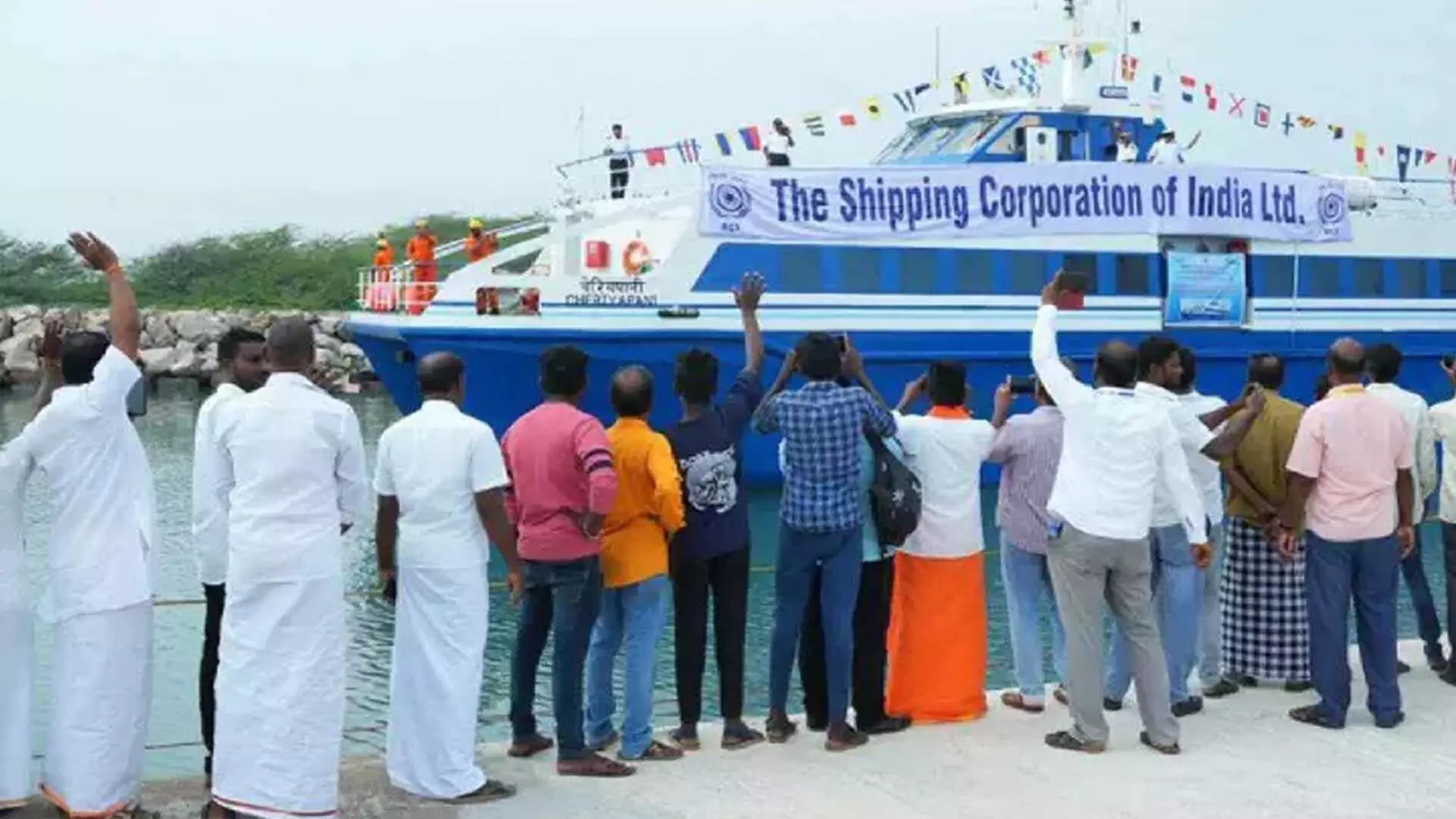 नागपट्टिनम और श्रीलंका के कांकेसंतुरई बंदरगाह के बीच नौका सेवा की पुन: शुरूआत बढ़ाई गई