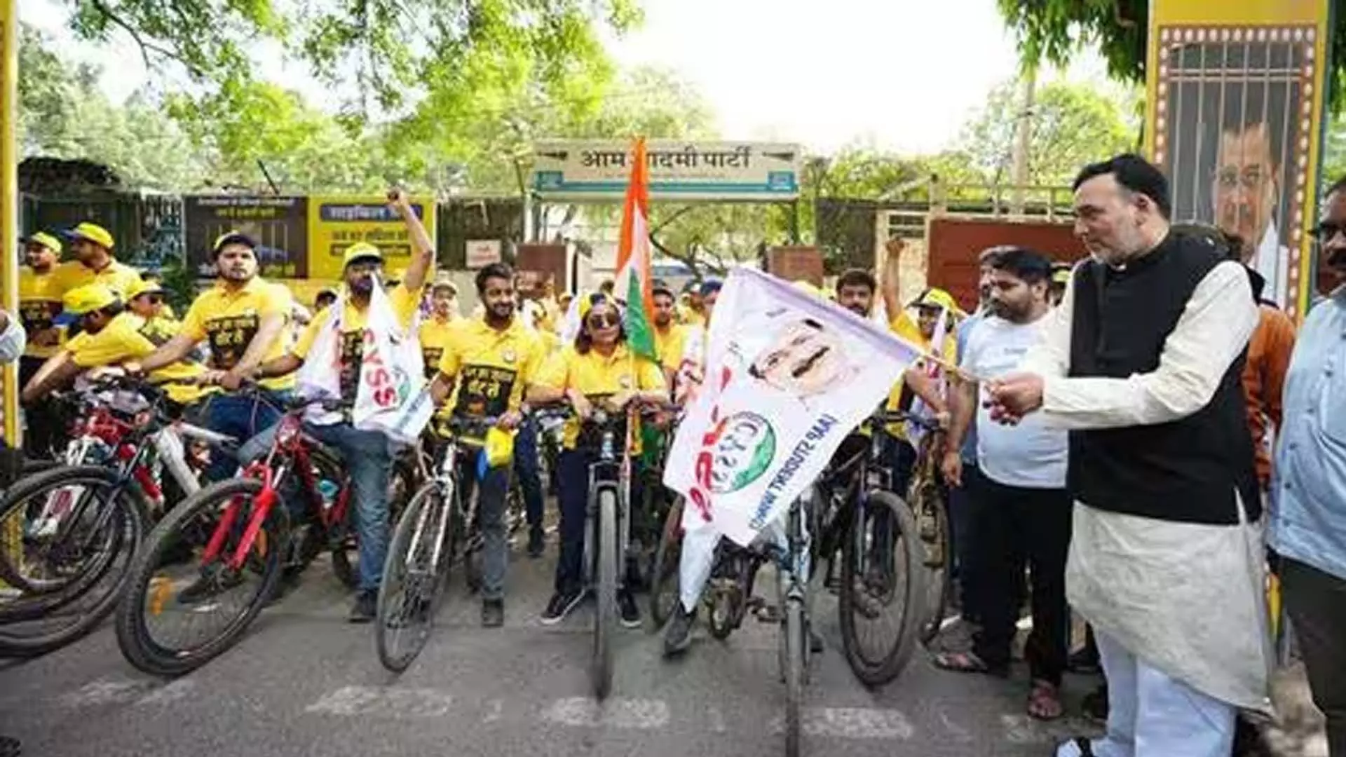 बाइक रैली का उद्देश्य मतदाता जागरूकता बढ़ाना
