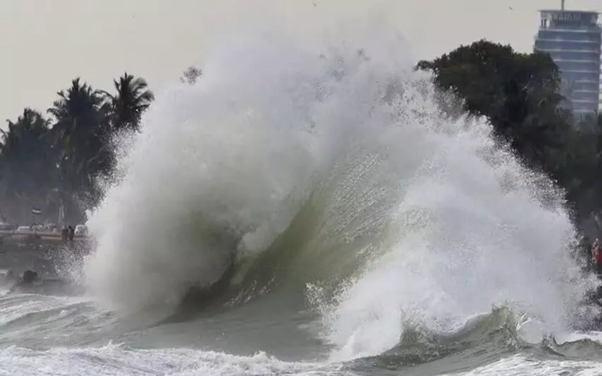 केरल और दक्षिण तमिलनाडु तट के लिए समुद्री तूफान की चेतावनी जारी की