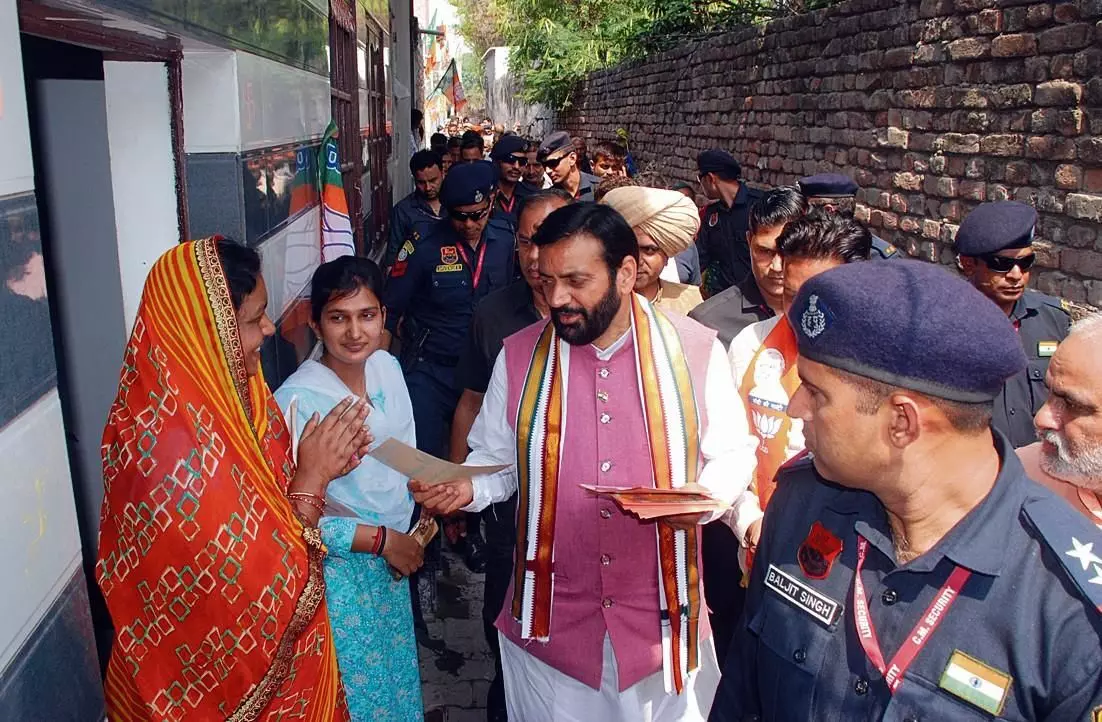 करनाल: भाजपा ने बूथ स्तर पर व्यापक पहुंच शुरू की