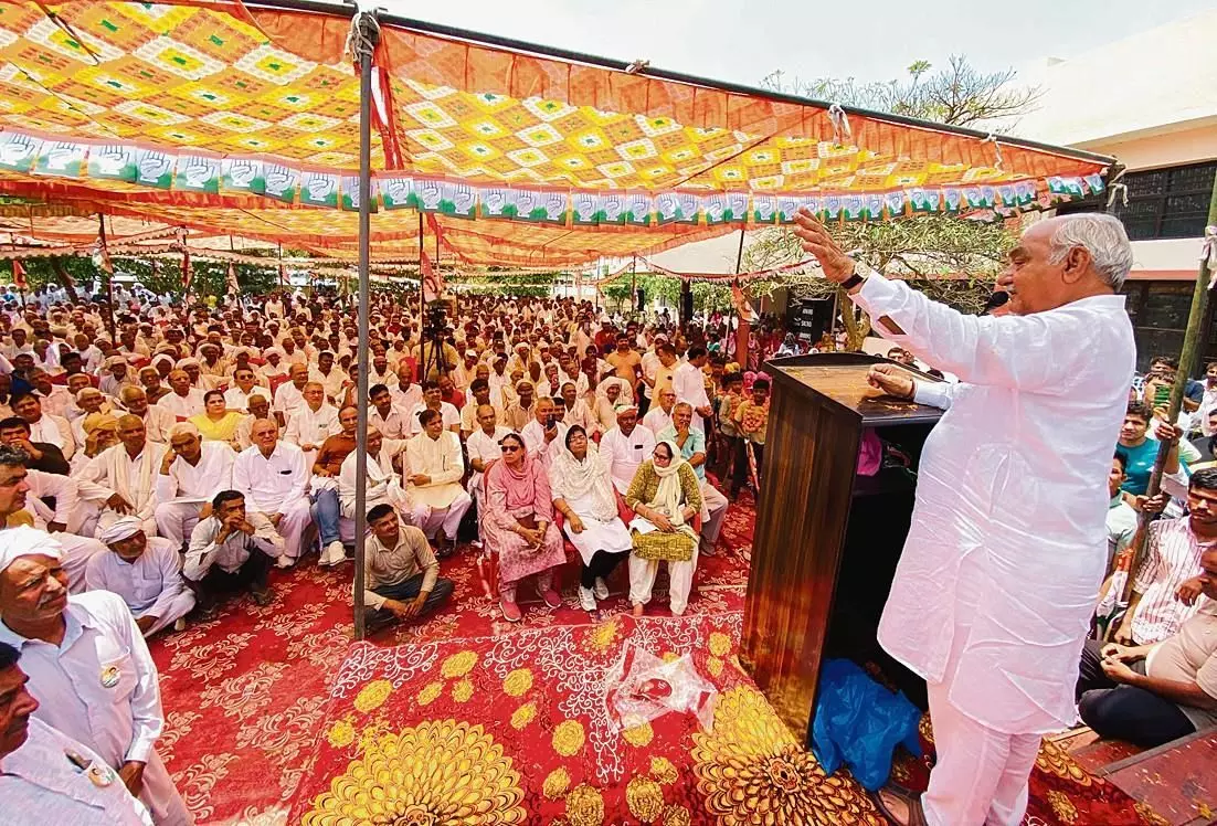 भाजपा ने प्रदेश की 63% जनता को गरीबी में धकेला: भूपेन्द्र हुड्डा