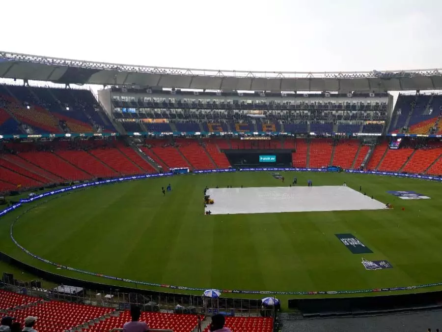 आईपीएल 2024, जीटी बनाम केकेआर: नरेंद्र मोदी स्टेडियम में खराब मौसम के कारण टॉस में देरी
