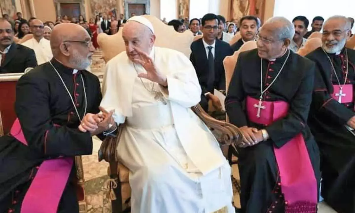 पोप फ्रांसिस ने सिरो-मालाबार चर्च में एकता की कमी पर दुख जताया