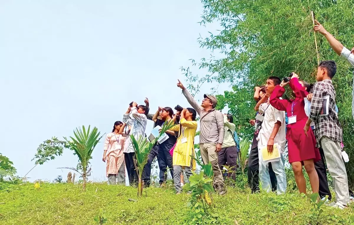 असम आरण्यक द्वारा कार्बी छात्रों के लिए प्रकृति शिविर का आयोजन