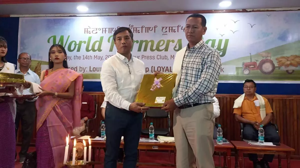 मणिपुर ने विश्व किसान दिवस मनाया, उत्पादकता बढ़ाने के लिए राज्य कृषि नीति का आह्वान किया