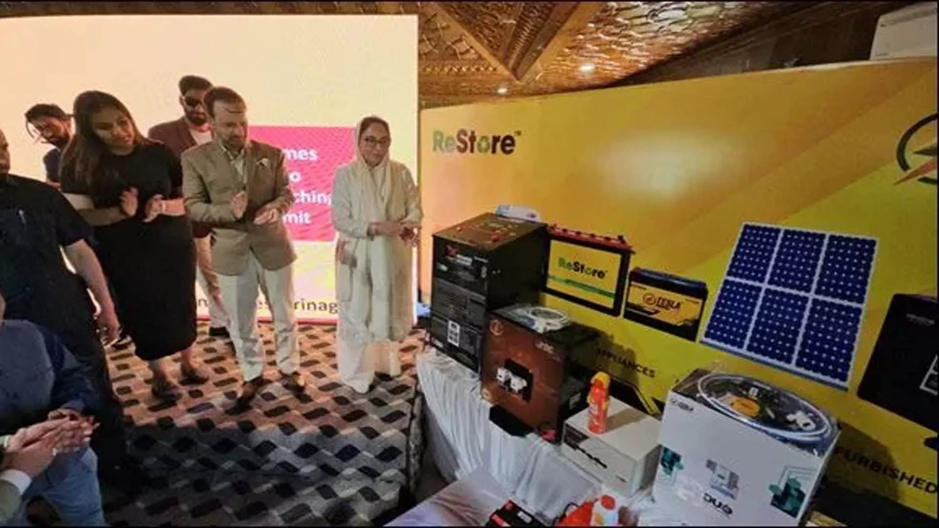 कश्मीर में भारत का पहला रीफर्बिश्ड बैटरी ब्रांड रीस्टोर लॉन्च किया
