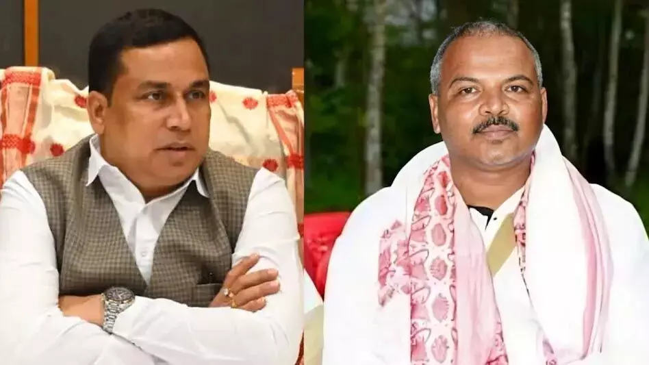 असम के बीजेपी विधायक ने हिमंत बिस्वा सरमा से कैबिनेट मंत्री जयंत मल्ला बरुआ का मुंह बंद करने को कहा