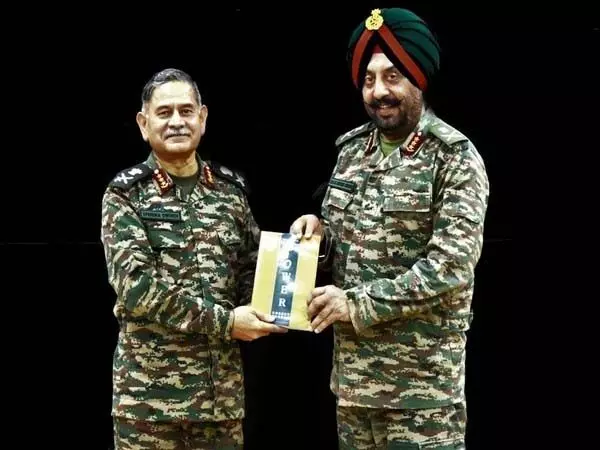 भारतीय सेना के उपप्रमुख उपेन्द्र द्विवेदी ने सेना प्रशिक्षण कमान मुख्यालय का किया दौरा