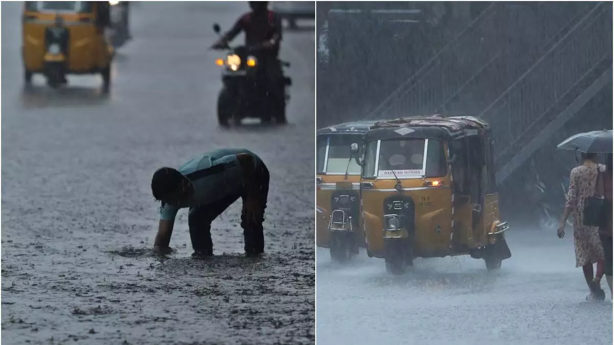 भारी बारिश ने हैदराबाद में यातायात प्रबंधन में खामियां उजागर कीं