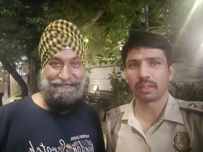 सोढ़ी सकुशल, पुलिस ने जारी किया फोटो