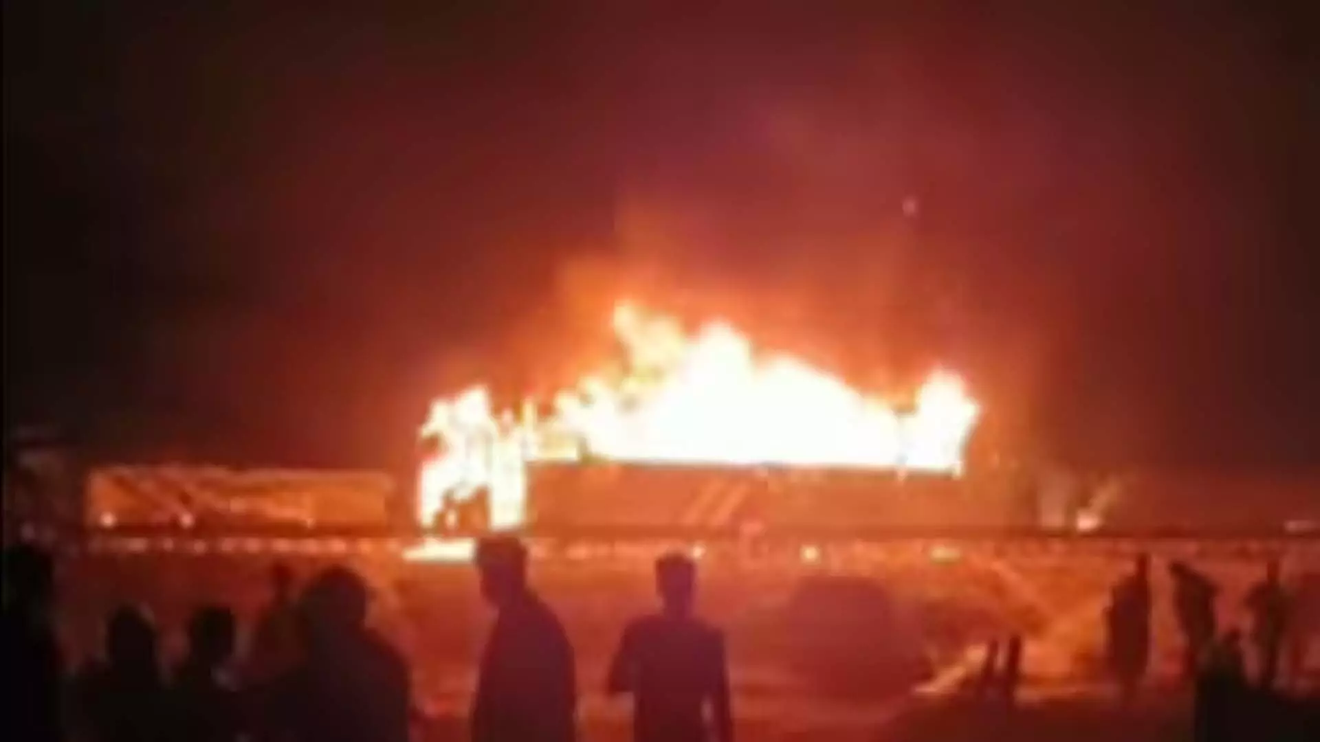हरियाणा के नूंह में तीर्थयात्रियों को ले जा रही बस में आग लगने से 9 की मौत