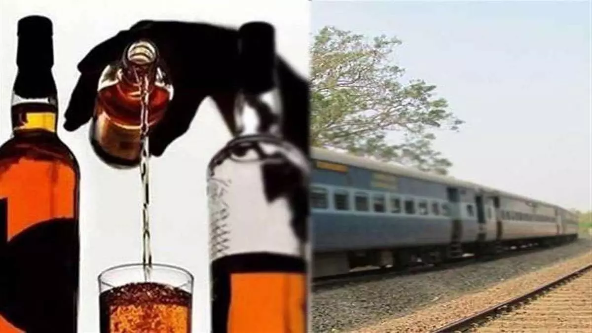 रेल पुलिस शराब तस्करी पर रोक के लिए हुई सक्रिय