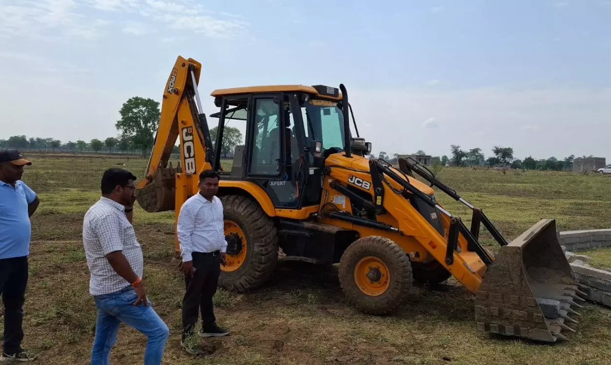 रायपुर के निमोरा, गोंदवारा और बोरियाखुर्द में अवैध प्लाटिंग पर हुई कार्रवाई