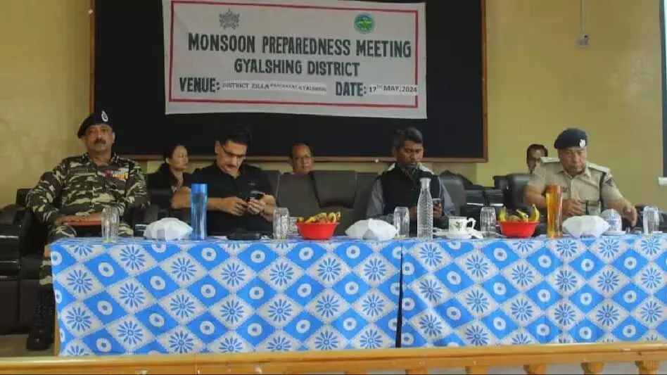 सिक्किम मानसून तैयारी बैठक आयोजित; समयबद्ध योजना पर जोर दिया