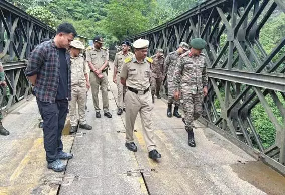 पिंजोली पुल यातायात के लिए बंद