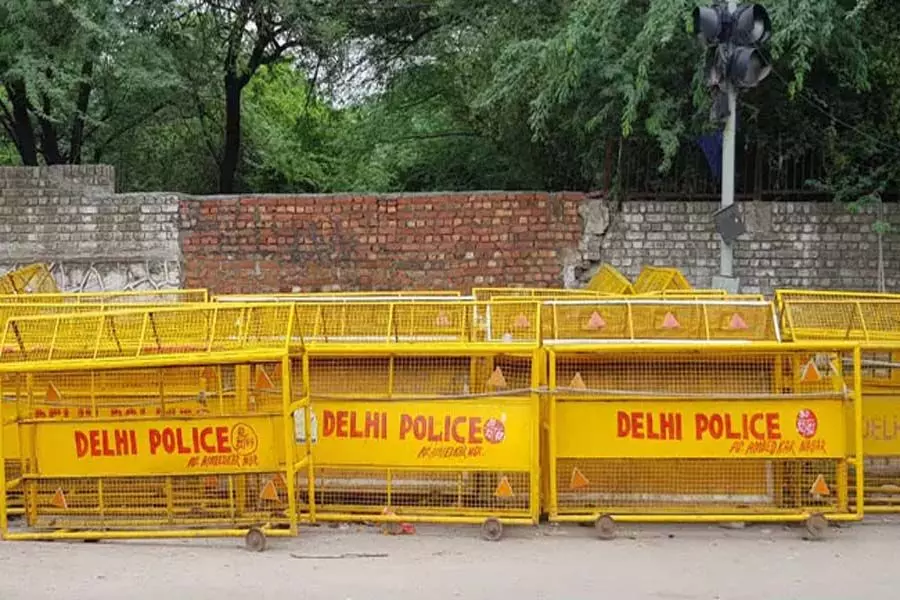 AAP के विरोध प्रदर्शन से पहले दिल्ली में बीजेपी मुख्यालय पर सुरक्षा कड़ी कर दी गई