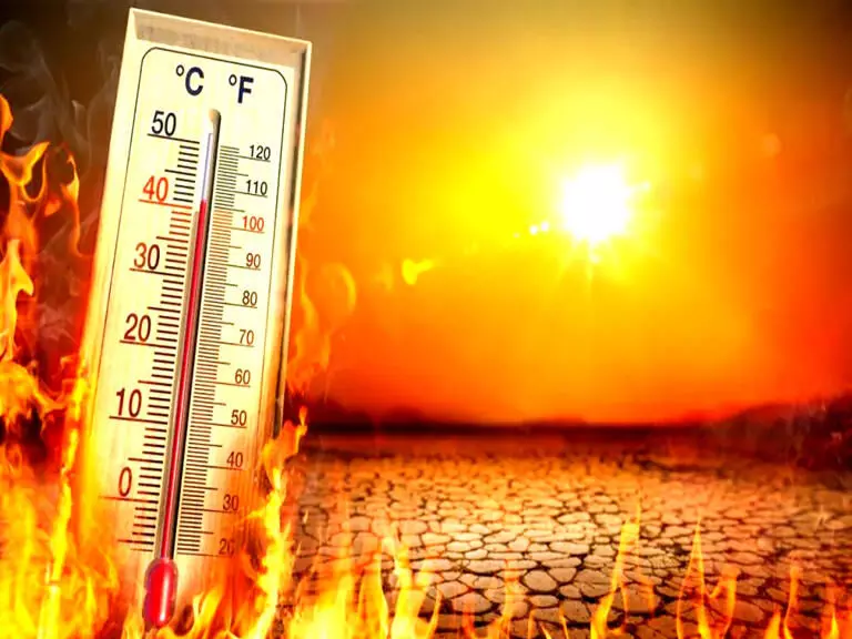 फरीदाबाद का अधिकतम तापमान 46 डिग्री सेल्सियस दर्ज किया गया