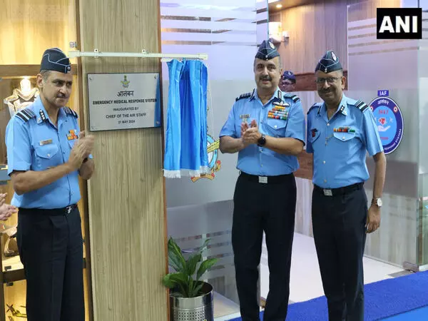 एयर चीफ मार्शल VR चौधरी ने भारतीय वायुसेना कर्मियों और परिवारों के लिए आपातकालीन चिकित्सा प्रतिक्रिया प्रणाली का उद्घाटन