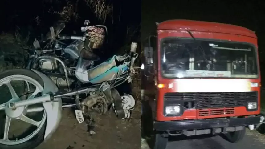 रफ्तार का कहर: डॉक्टर की मौत, 108 एंबुलेंस सड़क के किनारे खड़े ट्रक से जा भिड़ी