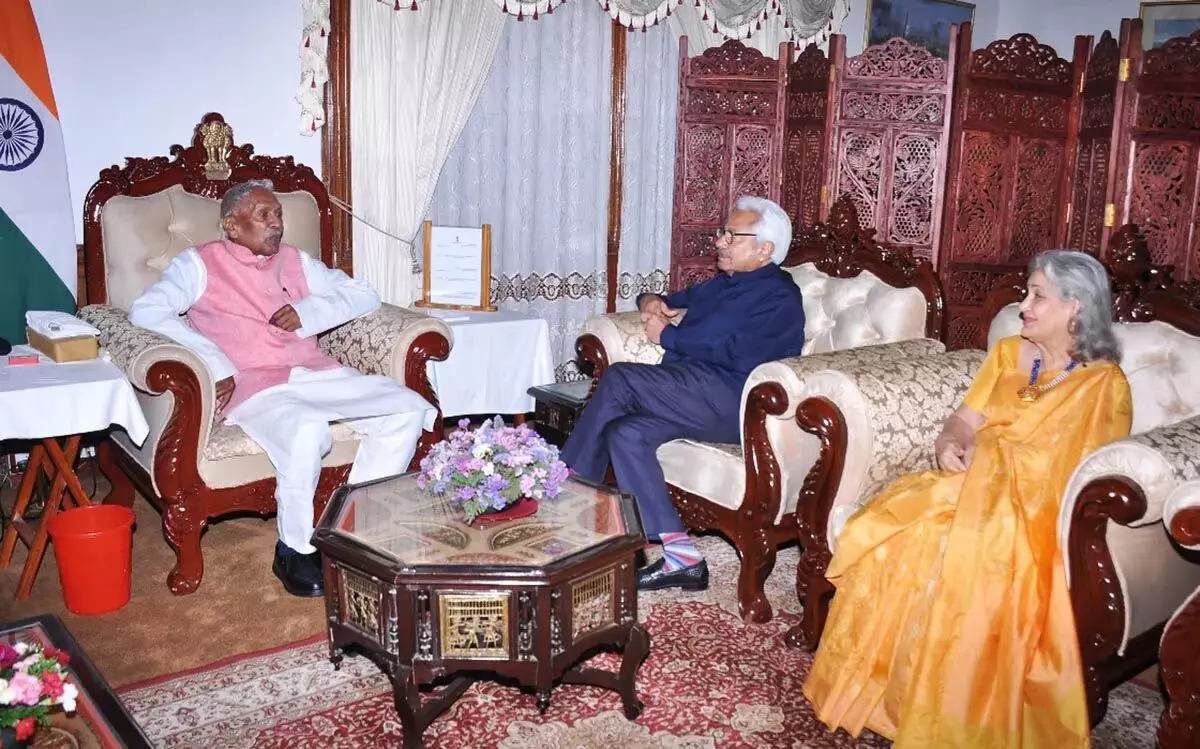एनआईटी प्रमुख और निदेशक ने राजभवन में मेघालय के राज्यपाल फागू चौहान से मुलाकात