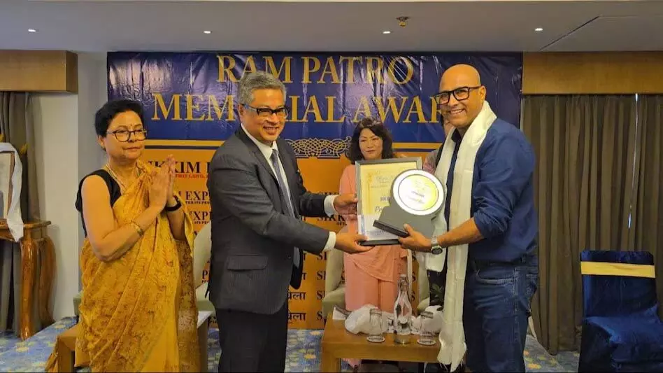 सिक्किम के प्रमोद गिरी को पत्रकारिता में उत्कृष्टता के लिए राम पात्रो मेमोरियल अवार्ड 2024 से सम्मानित