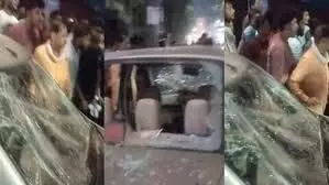 नागपुर में बेकाबू कार ने ली 3 लोगों की जान, गुस्साई भीड़ ने की जमकर तोड़फोड़