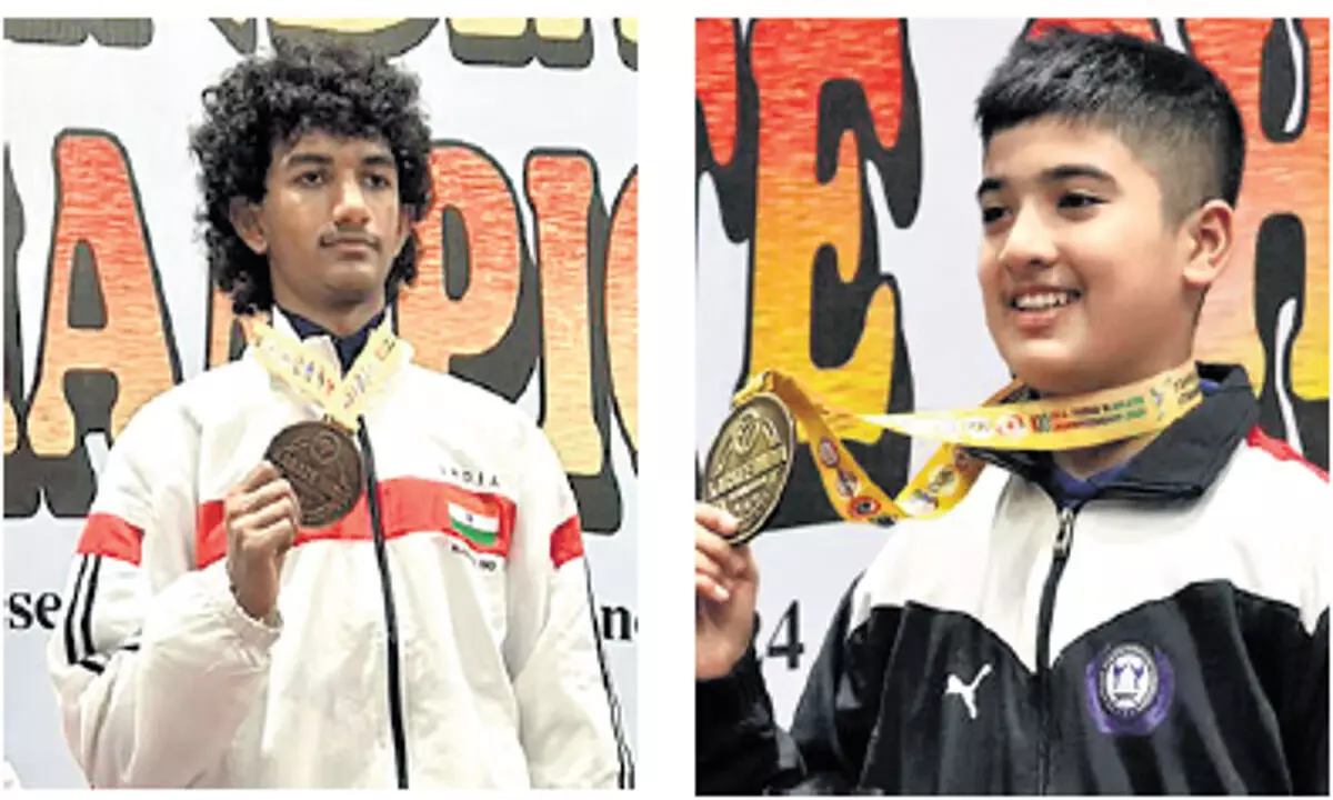 तेलंगाना के कराटे सितारों ने राष्ट्रीय टीम में स्थान हासिल किया