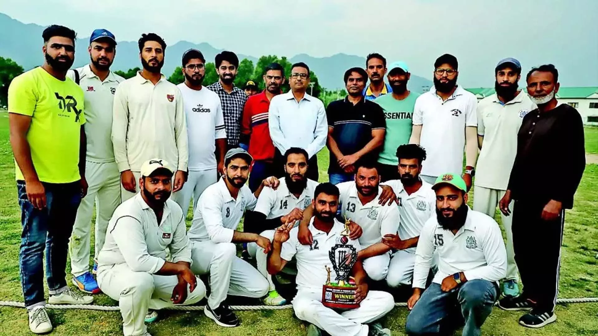 एनआईटी श्रीनगर के अंतर-विभागीय क्रिकेट फाइनल में पीएचडी स्कॉलर्स की जीत