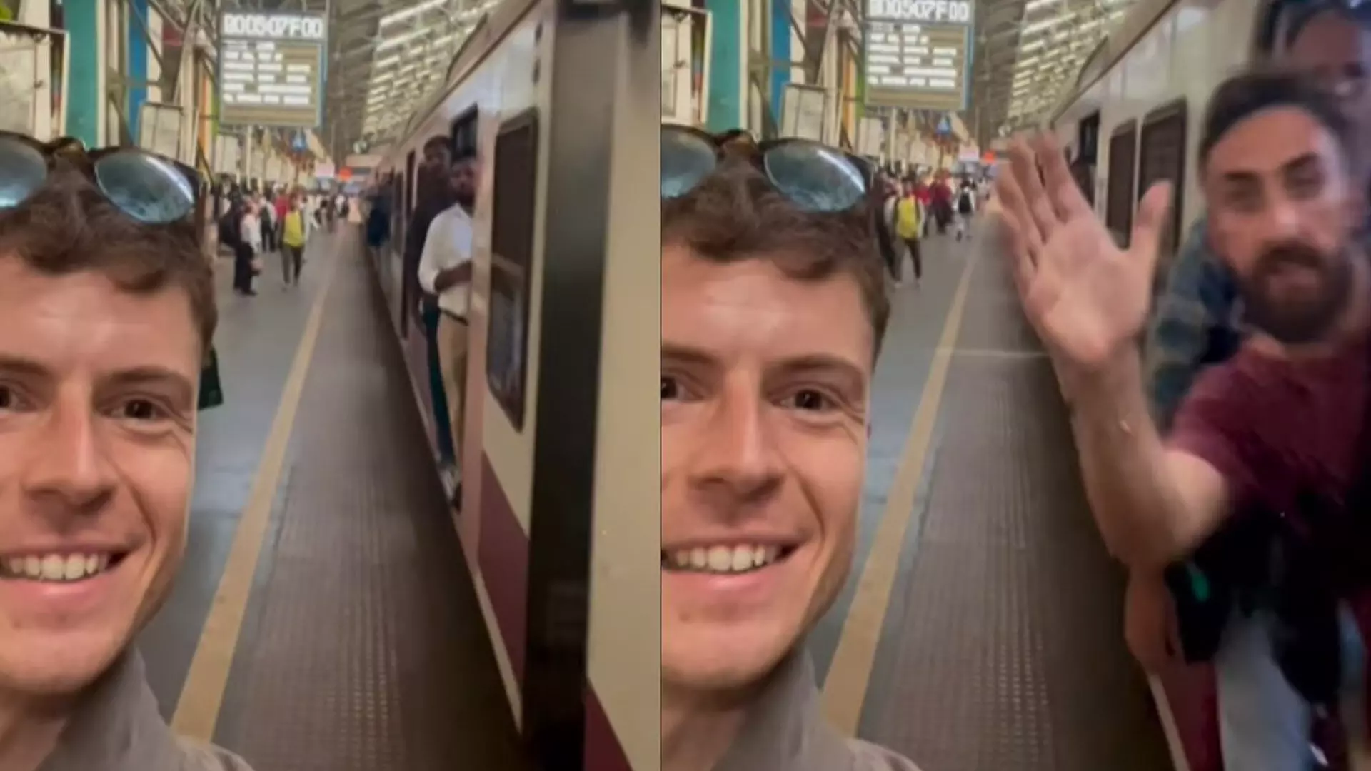 मुंबई लोकल ट्रेन यात्री द्वारा विदेशी का फोन छीनने का वीडियो वायरल, जाने सच्चाई