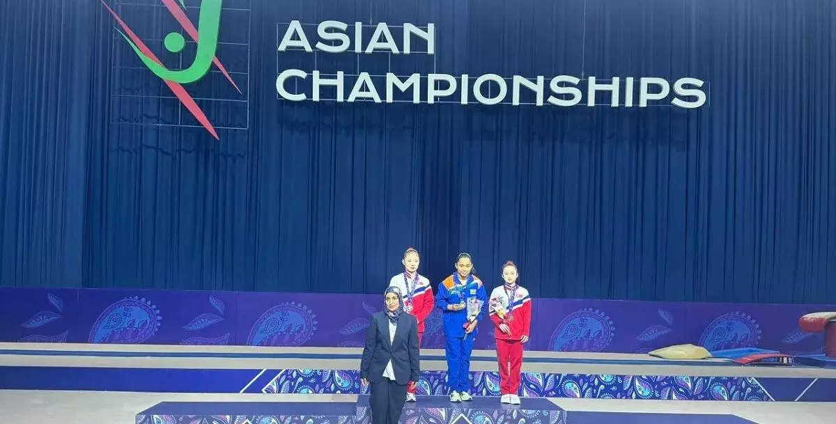 दीपा करमाकर एशियाई जिम्नास्टिक चैंपियनशिप में स्वर्ण जीतने वाली पहली भारतीय बनीं