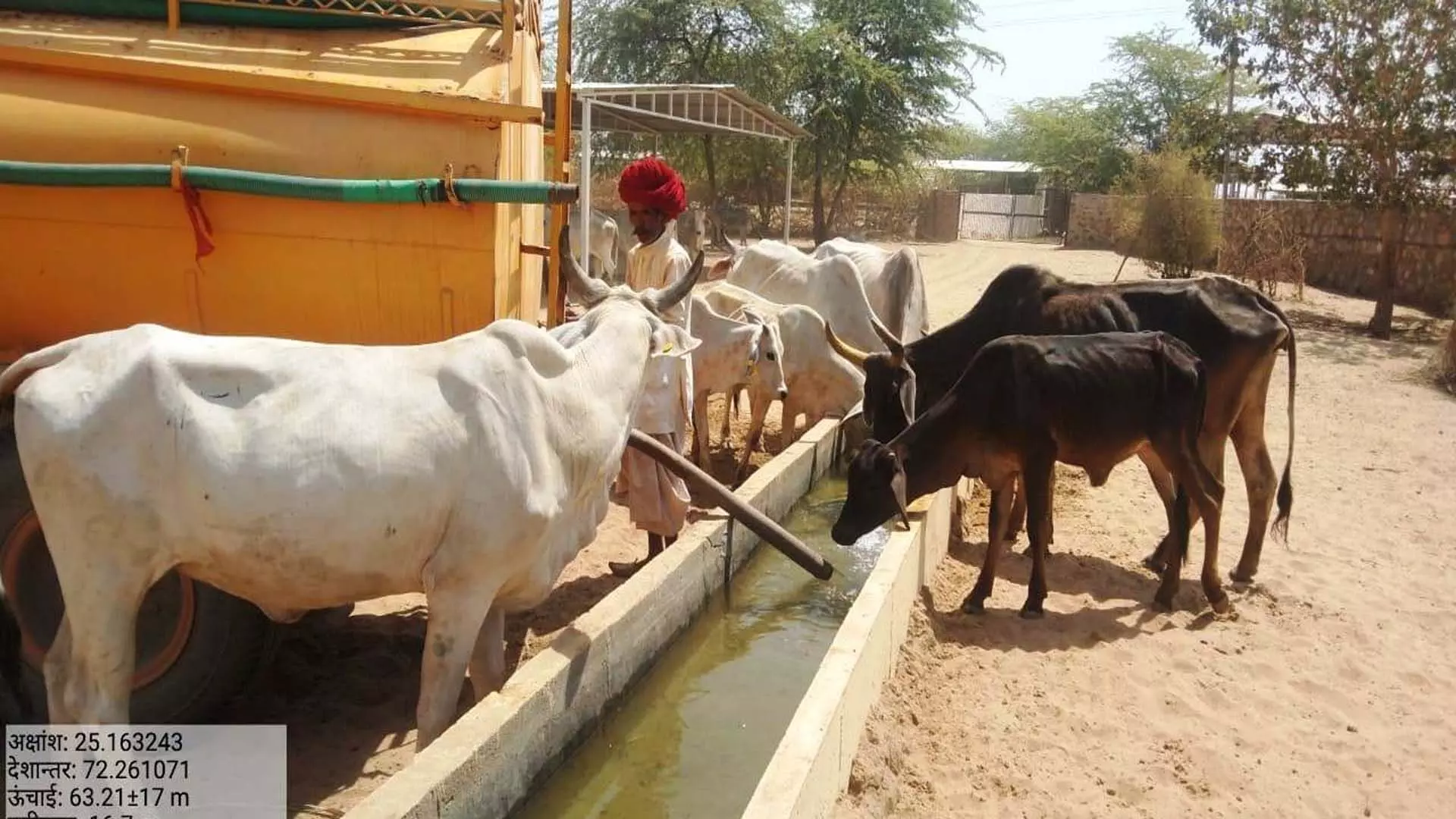 गर्मी से राहत प्रदान करने के लिए ग्रामीण विकास एवं पंचायतीराज विभाग द्वारा