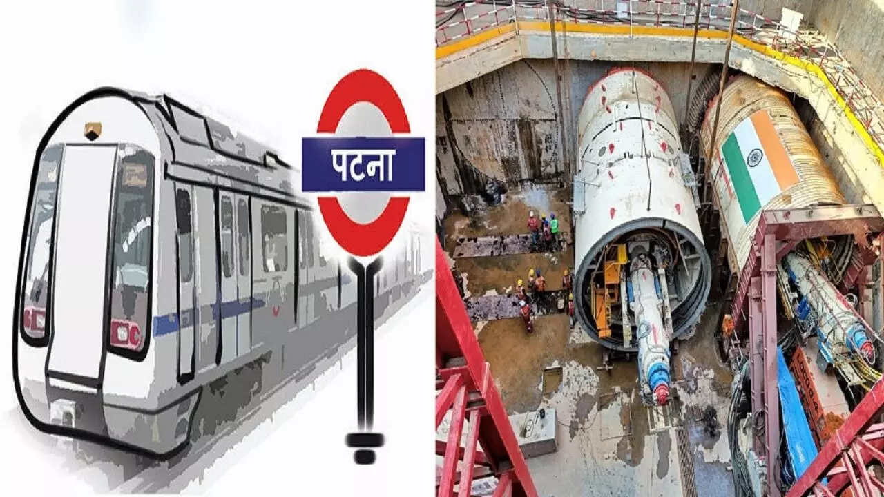 पटना मेट्रो के कॉरिडोर-2 का पहला भूमिगत लाइन तैयार