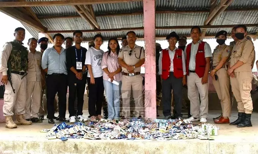 नागालैंड प्रतिबंधित क्षेत्रों में तंबाकू उत्पाद बेचने पर 13 लोगों को दंडित किया