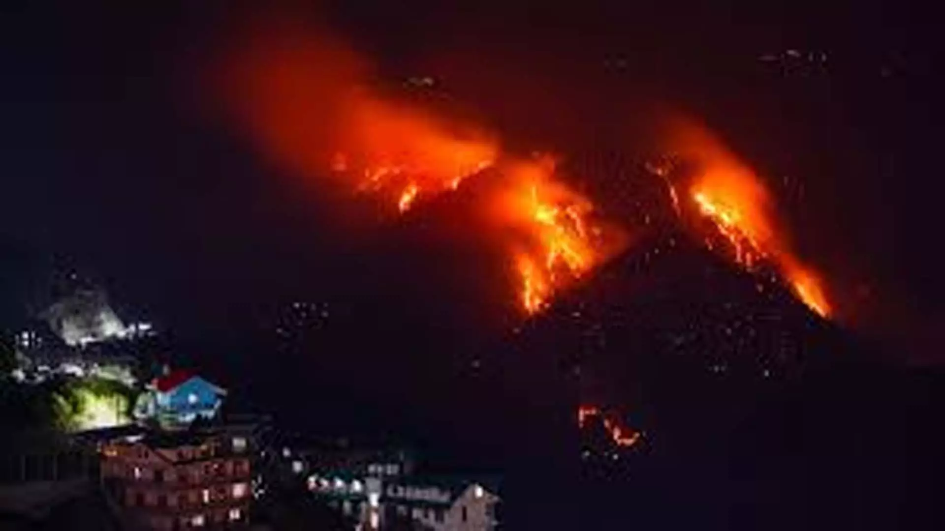 फॉरेस्ट क्षेत्र में लगी आग, भीषण गर्मी के चलते 991 घटनाएं आयी सामने