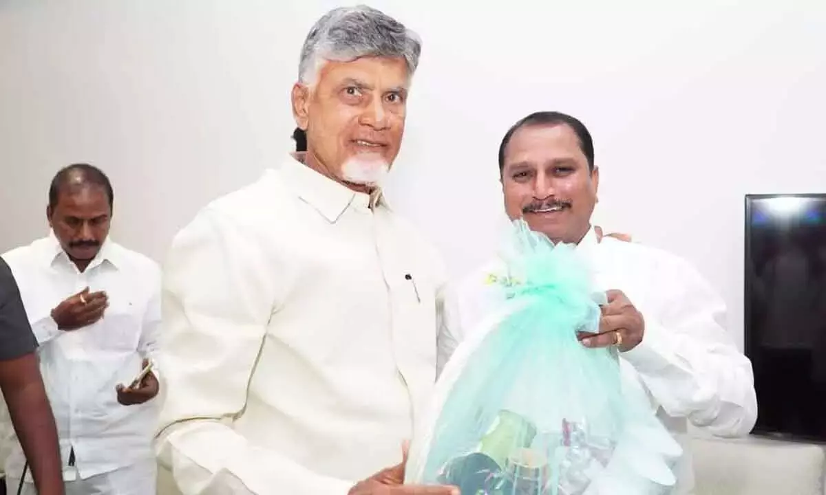 Andhra Pradesh news: दग्गुपति ने चंद्रबाबू नायडू से मुलाकात की