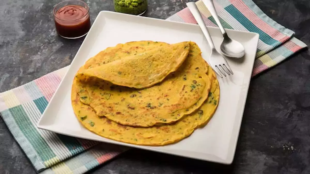 Spinach fenugreek chilla : नाश्ता बनाएं पालक मेथी चीला