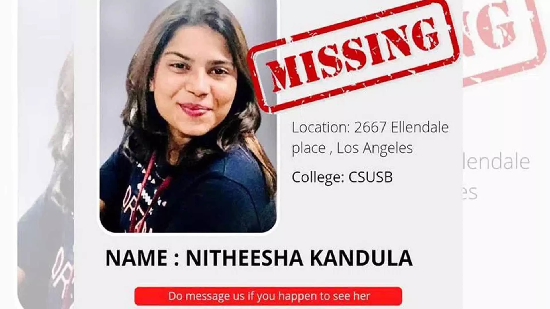 Telangana: हैदराबाद की छात्रा अमेरिका में लापता