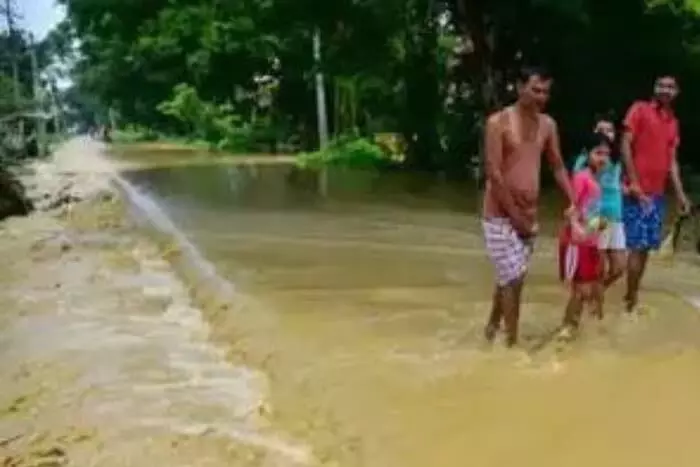 ASSAM NEWS :  में बाढ़ से मरने वालों की संख्या 15 हुई, छह लाख प्रभावित